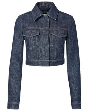 Fendi Denim Jackets - Blue