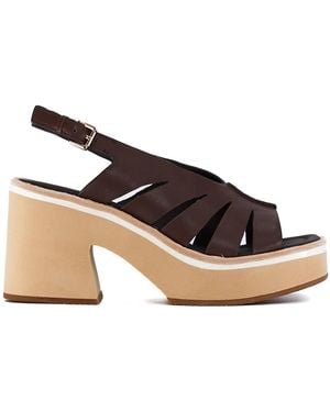 Bruno Premi High Heel Sandals - Marrón