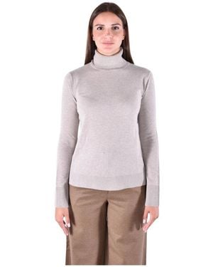 Max Mara Truien & Vesten ,Wol Allegra Turtleneck Trui - Paars