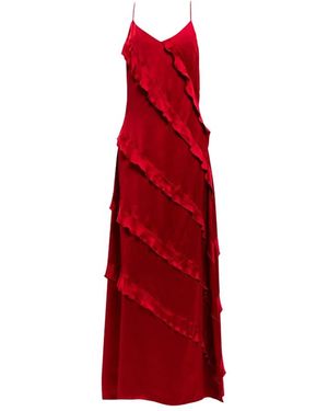 Twinset Maxi Dresses - Rosso