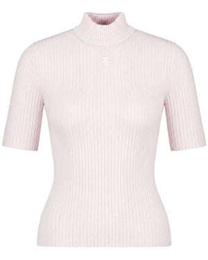 Courreges Turtlenecks - Pink