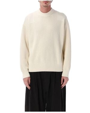 Studio Nicholson Round-Neck Knitwear - White