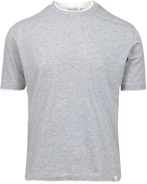 Paolo Pecora T-Shirts - Grijs