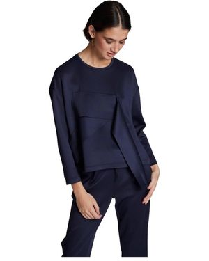 Moskada Long Sleeve Tops - Bleu