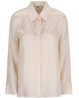 Fendi Shirts - Natural