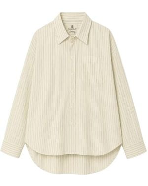 Denimist Sutton Button Front Shirt - Natur