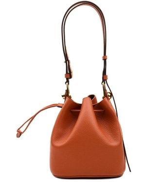 Furla Orangefarbene Sfera Damenhandtasche - Braun