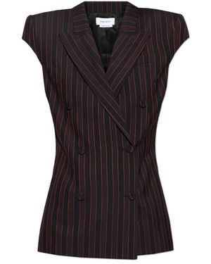 McQueen Wollweste - Schwarz