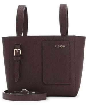 Valextra Tote Bags - Brown