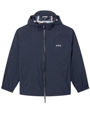 A.P.C. Light Jackets - Blue