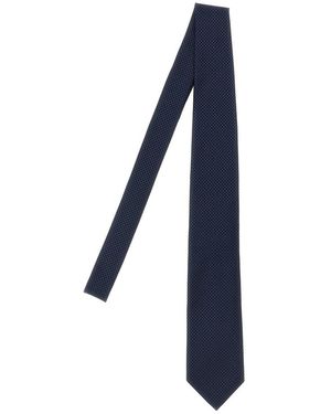 Tom Ford Seidenkrawatte Mit Sternenmuster - Blau