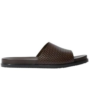 SCAROSSO Sliders - Brown