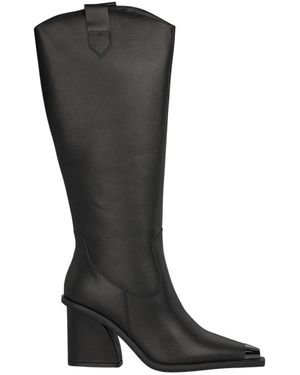 Alma En Pena. Cowboy & Biker Boots - Black