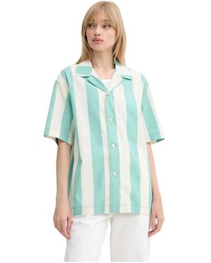 Sunnei Shortsleeve Shirt - Blauw
