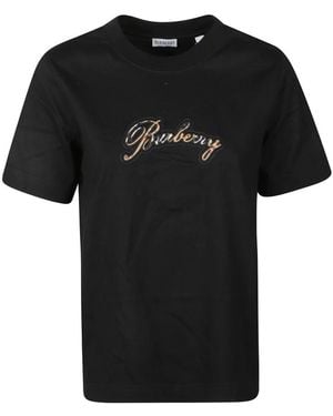 Burberry T-Shirts - Black