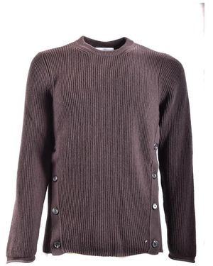 Moschino Round-Neck Knitwear - Morado