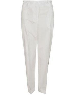 P.A.R.O.S.H. Slim-Fit Trousers - Bianco