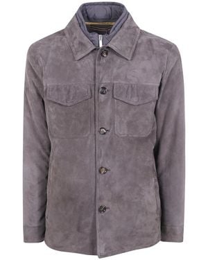 Moorer Leather Jackets - Morado