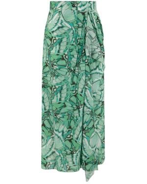 Alberta Ferretti Maxi Skirts - Green