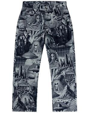 No Problemo Loose-Fit Jeans - Blue