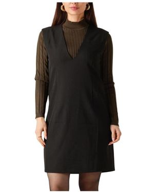 Ydence Kleedjes ,Zwart ,Polyester Dress Elsie