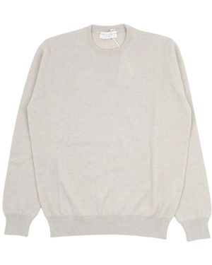 FILIPPO DE LAURENTIIS Round-Neck Knitwear - White