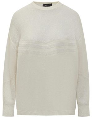 Fabiana Filippi Round-Neck Knitwear - Bianco