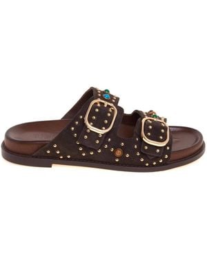 Bibi Lou Sliders - Brown