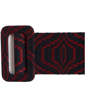 La DoubleJ Accessoires ,Veelkleurig ,Medium Riem - Rood
