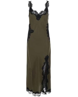 Gold Hawk Party Dresses - Verde