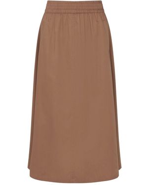 Bugatti Midi Skirts - Brown