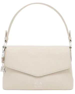 ARMANI EXCHANGE Isabel Schultertasche - Weiß