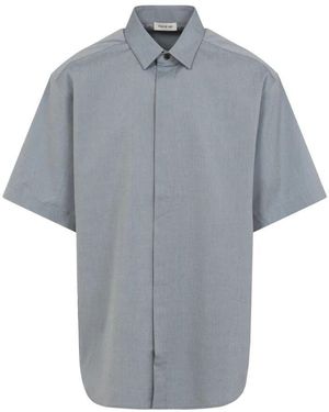 Fear Of God Klassisches Oxford-Hemd - Grau