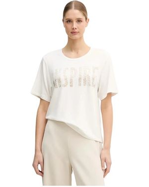 Joseph Ribkoff Tops ,Wit ,Spandex T-Shirt