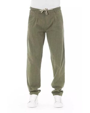 Baldinini Straight Trousers - Green