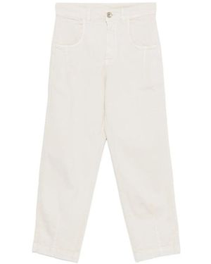 Eleventy Wide Trousers - Bianco