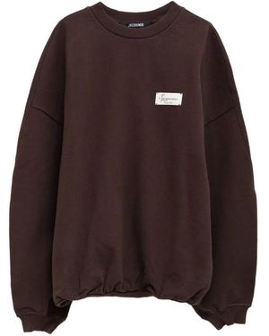 Jacquemus Sweatshirts - Marrone