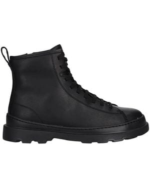 Camper Lace-Up Boots - Noir