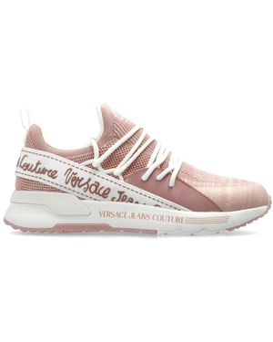 Versace Jeans Couture Sneakers con logo - Rosa
