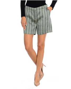 Emporio Armani Striped Shorts - Green