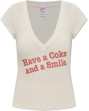 RE/DONE T-Shirts - Gris