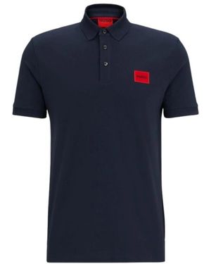 HUGO Polo Shirts - Blue