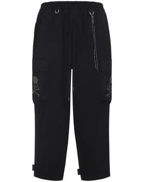 MASTERMIND WORLD Zwarte Katoenen Broek Stijlvolle Pasvorm