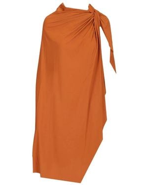 Amazuìn Midi Skirts - Orange
