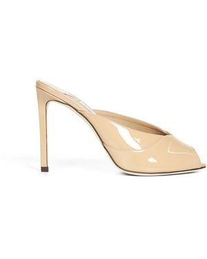 Jimmy Choo Heeled Mules - Métallisé