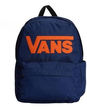 Vans Tassen ,Blauw ,Polyester Old Skool Drop V Backpack