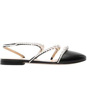 Mach & Mach Ballerinas - Black
