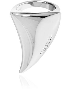 McQueen Messingring - Weiß