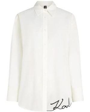KARL LAGERFELD Shirts - White