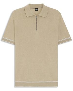 HUGO Polo Shirts - Natural